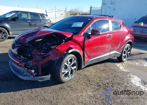 2018 Toyota C-Hr Xle Premium from USA, damaged, VIN NMTKHMBX5JR032829